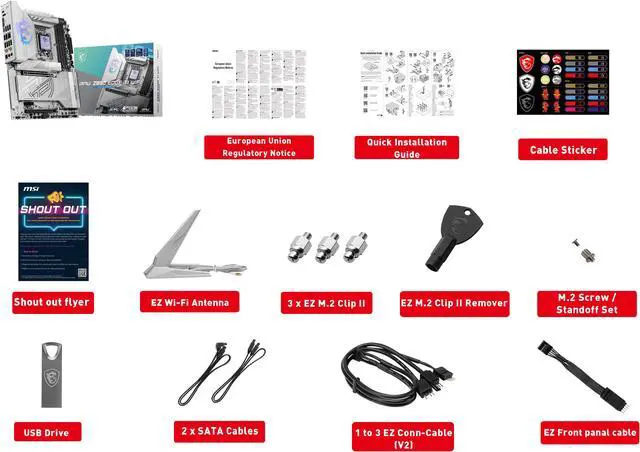 Alt view image 9 of 8 - MSI MPG Z890 EDGE TI WIFI7 GAMING MOTHERBOARD