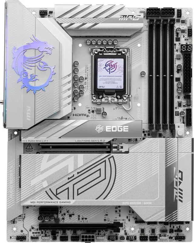 Alt view image 3 of 8 - MSI MPG Z890 EDGE TI WIFI7 GAMING MOTHERBOARD