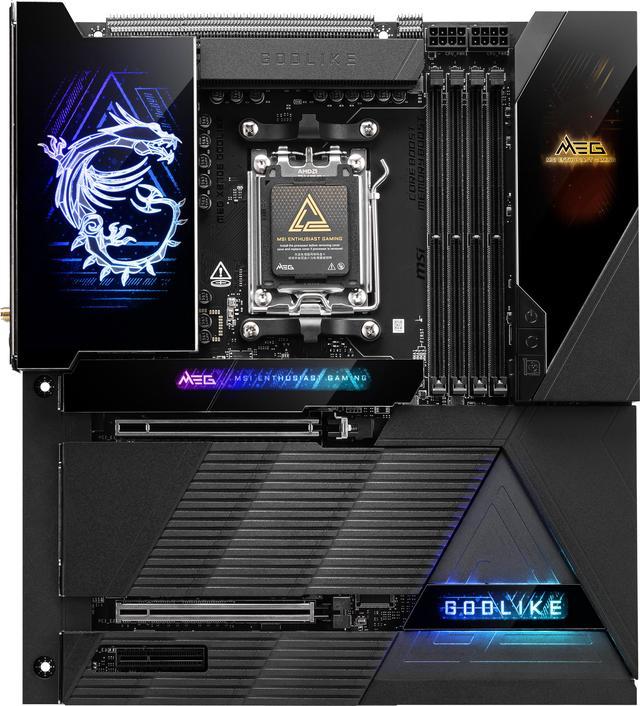 MSI MEG X870E GODLIKE AM5 Extended ATX Motherboard - Newegg.com