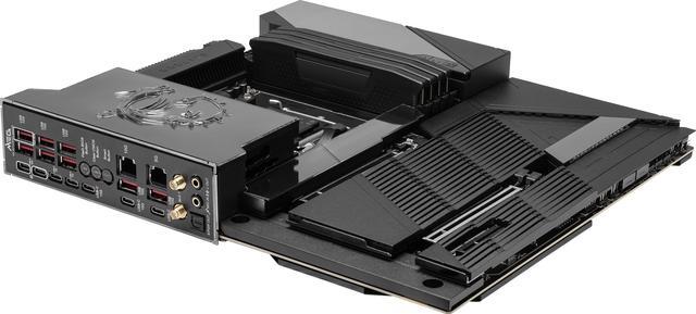 Alt view image 9 of 10 - MSI MEG X870E GODLIKE AM5 AMD X870E Extended ATX Motherboard