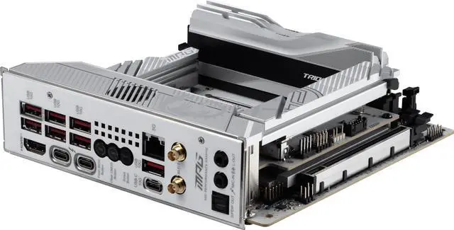 Alt view image 7 of 9 - MSI MPG Z890I EDGE TI WIFI LGA 1851 Intel Z890 Mini ITX Motherboard