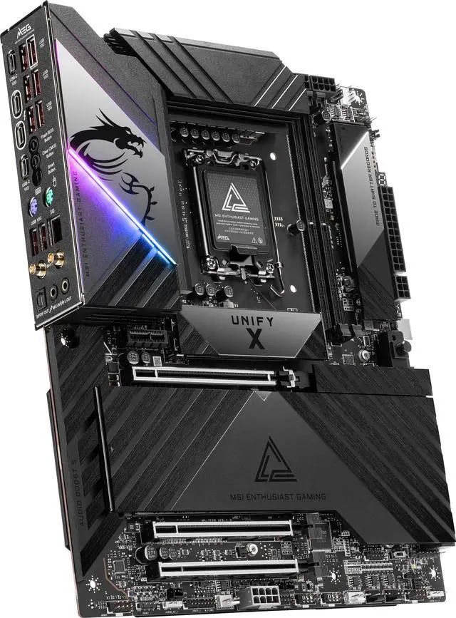 Alt view image 5 of 10 - MSI MEG Z890 UNIFY-X LGA 1851 Intel Z890 ATX Motherboard