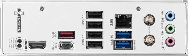 Alt view image 6 of 8 - MSI B840 GAMING PLUS WIFI AM5 AMD B840 SATA 6Gb/s 2.5G Network Wi-Fi 7 DDR5 Dual M.2 Connectors ATX Motherboard
