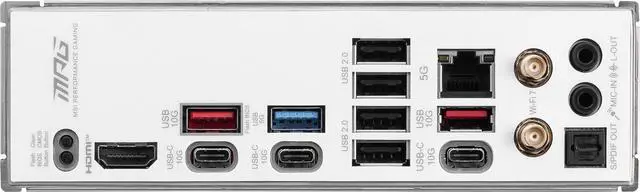 Alt view image 7 of 7 - MSI MPG B850 EDGE TI WIFI AM5 AMD B850 SATA 6Gb/s 5G Network Wi-Fi 7 DDR5 Audio Boost 5 Motherboard