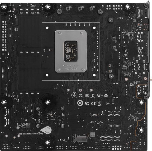 Alt view image 6 of 9 - MSI B860M GAMING PLUS WIFI LGA 1851 Intel B860 SATA 6Gb/s DDR5 PCI-E x16 slot  M.2 Thunderbolt4 5Gbps LAN BE1750x Wi-Fi 7 Micro ATX Motherboard