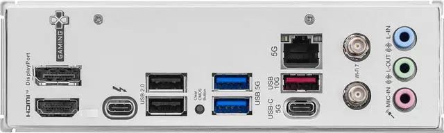 Alt view image 7 of 9 - MSI B860M GAMING PLUS WIFI LGA 1851 Intel B860 SATA 6Gb/s DDR5 PCI-E x16 slot  M.2 Thunderbolt4 5Gbps LAN BE1750x Wi-Fi 7 Micro ATX Motherboard
