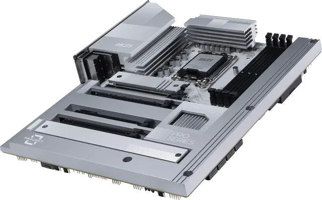 Alt view image 3 of 10 - MSI PRO Z890-S WIFI PZ LGA 1851 Intel Z890 243.84mmx304.8mm (280) Motherboards - Intel