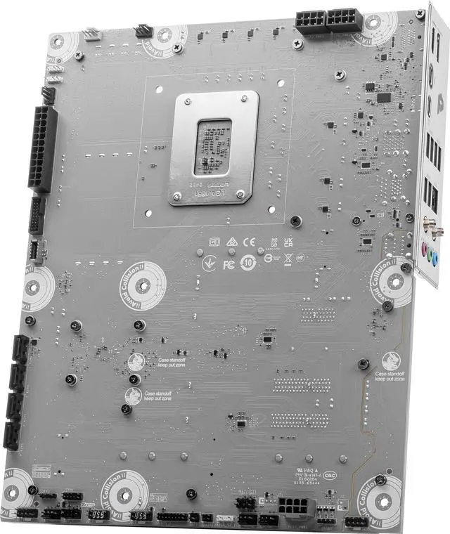 Alt view image 8 of 10 - MSI PRO Z890-S WIFI PZ LGA 1851 Intel Z890 243.84mmx304.8mm (280) Motherboards - Intel