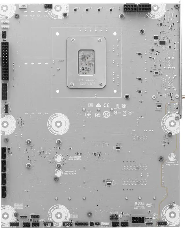 Alt view image 9 of 10 - MSI PRO Z890-S WIFI PZ LGA 1851 Intel Z890 243.84mmx304.8mm (280) Motherboards - Intel