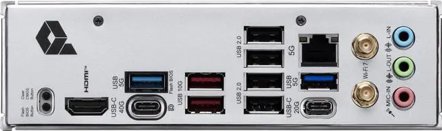 Alt view image 6 of 6 - MSI PRO X870E-P WIFI AM5 ATX AMD Motherboards, USB 4.0 (40G),4x SATA 6Gb/s,Wi-Fi 7, Triple M.2 Connectors,