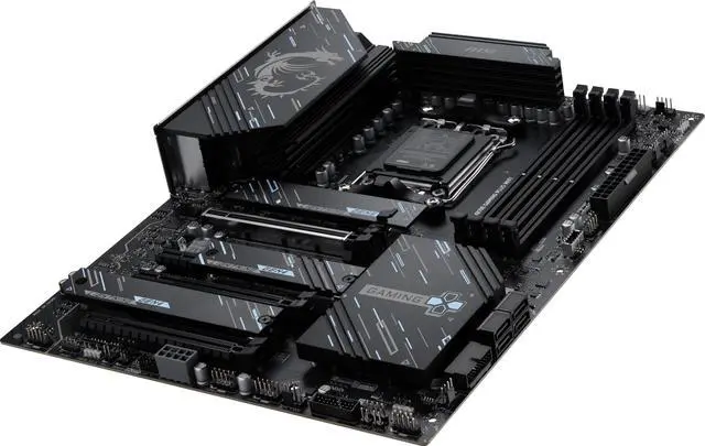 Alt view image 2 of 8 - MSI X870E GAMING PLUS WIFI AM5 AMD X870E SATA 6GB/S  5G LAN DDR5 M.2 Wi-Fi 7 ATX Motherboard