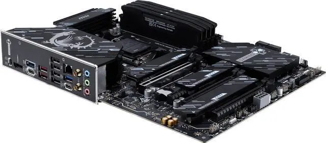 Alt view image 7 of 8 - MSI X870E GAMING PLUS WIFI AM5 AMD X870E SATA 6GB/S  5G LAN DDR5 M.2 Wi-Fi 7 ATX Motherboard