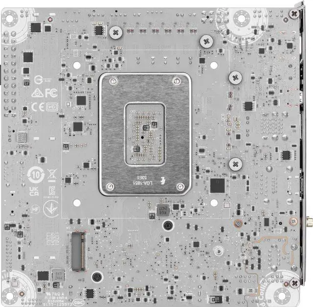 Alt view image 3 of 7 - MSI MPG B860I EDGE TI WIFI Intel LGA 1851 Mini-ITX motherboard - White