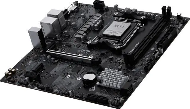 Alt view image 2 of 7 - MSI PRO B840M-B AM5 AMD B840 AMD Motherboard