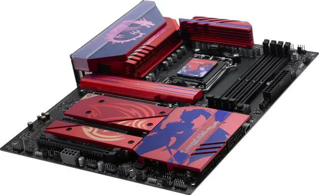 Alt view image 3 of 7 - MSI B850 MLG EDITION AM5 AMD B850 ATX B850 SATA 6Gb/s 5G Network Wi-Fi7 DDR5 Motherboard