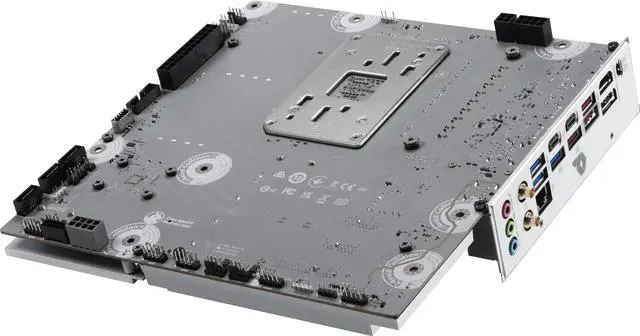 Alt view image 9 of 10 - MSI PRO B850M-A WiFi PZ Motherboard, mATX - Supports AMD Ryzen 9000/8000/7000 Processors, AM5 - DDR5 Memory Boost (8200+ MT/s OC), PCIe 5.0 x16 & 4.0 x4, M.2 Gen5, Wi-Fi 7, 5G LAN