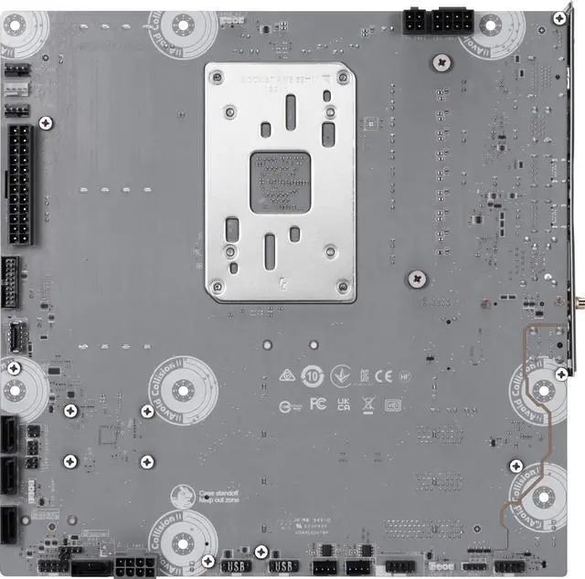 Alt view image 3 of 10 - MSI PRO B850M-A WiFi PZ Motherboard, mATX - Supports AMD Ryzen 9000/8000/7000 Processors, AM5 - DDR5 Memory Boost (8200+ MT/s OC), PCIe 5.0 x16 & 4.0 x4, M.2 Gen5, Wi-Fi 7, 5G LAN