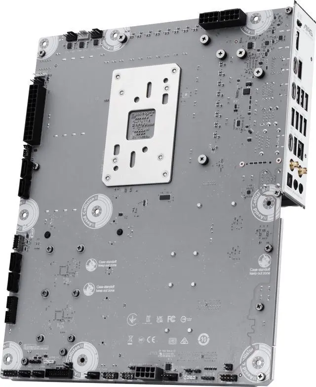 Alt view image 7 of 11 - MSI MAG X870E TOMAHAWK MAX WIFI PZ AM5 AMD X870E Back Connect Motherboard, SATA 6Gb/s M.2 DDR5 Wi-Fi 7 5G LAN ATX Motherboards