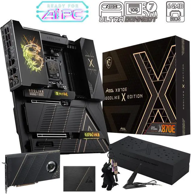 MSI MEG X870E GODLIKE X EDITION AM5 AMD X870E Motherboard