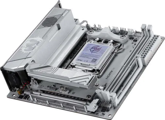 Alt view image 4 of 7 - MSI MPG X870I EDGE TI EVO WIFI AM5 AMD X870 Motherboard