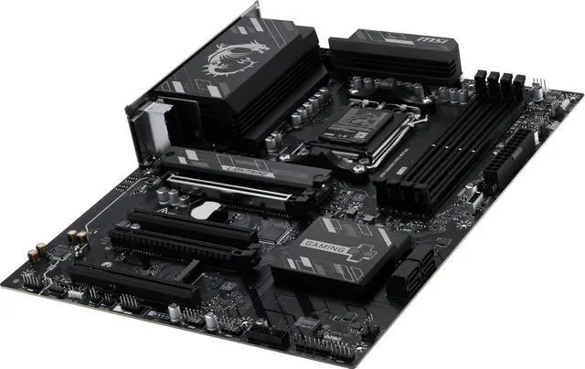 Alt view image 2 of 7 - MSI B850 GAMING PRO WIFI6E AM5 AMD B850 ATX Motherboards