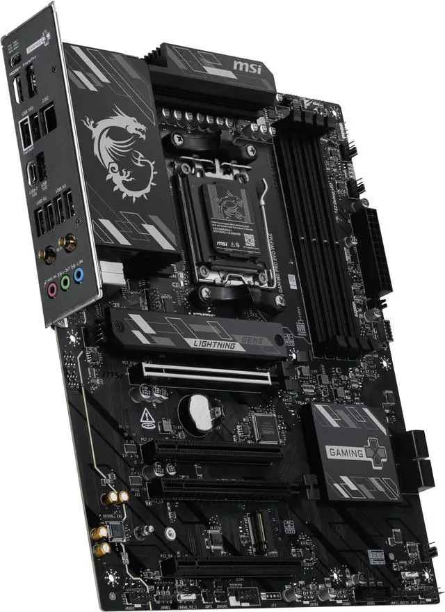 Alt view image 4 of 7 - MSI B850 GAMING PRO WIFI6E AM5 AMD B850 ATX Motherboards