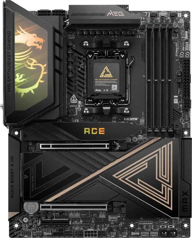 Alt view image 5 of 13 - MSI MEG X870E ACE MAX AM5 AMD X870E Motherboard