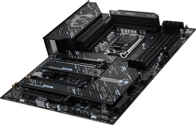 Alt view image 3 of 7 - Z890 GAMING PLUS WIFI6E Motherboard, ATX-Supports Intel Core Ultra Processors (Series 2), LGA 1851 - DDR5 Memory Boost (Up to 9200+MT/s OC), 1 x PCIe 5.0 x16, 1 x M.2 Gen5, Intel Killer 5G LAN, Wi-Fi 7