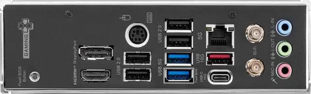 Alt view image 6 of 7 - Z890 GAMING PLUS WIFI6E Motherboard, ATX-Supports Intel Core Ultra Processors (Series 2), LGA 1851 - DDR5 Memory Boost (Up to 9200+MT/s OC), 1 x PCIe 5.0 x16, 1 x M.2 Gen5, Intel Killer 5G LAN, Wi-Fi 7