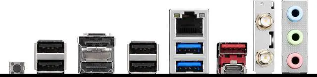 Alt view image 5 of 6 - MSI B550 GAMING WIFI6E AM4 AMD B550 SATA 6GB/S 1G LAN DDR4 M.2 Wi-Fi 6E ATX Motherboard