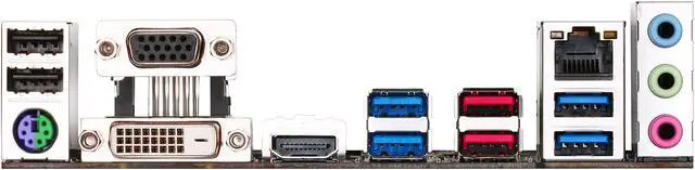 Alt view image 3 of 4 - GIGABYTE GA-AB350M-HD3 (rev. 1.0) AM4 AMD B350 USB 3.1 HDMI Micro ATX AMD Motherboard
