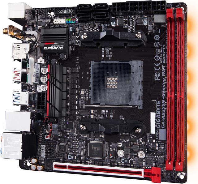 Alt view image 5 of 9 - GIGABYTE GA-AB350N-Gaming WIFI (rev. 1.0) AM4 AMD B350 USB 3.1 HDMI Mini ITX AMD Motherboard