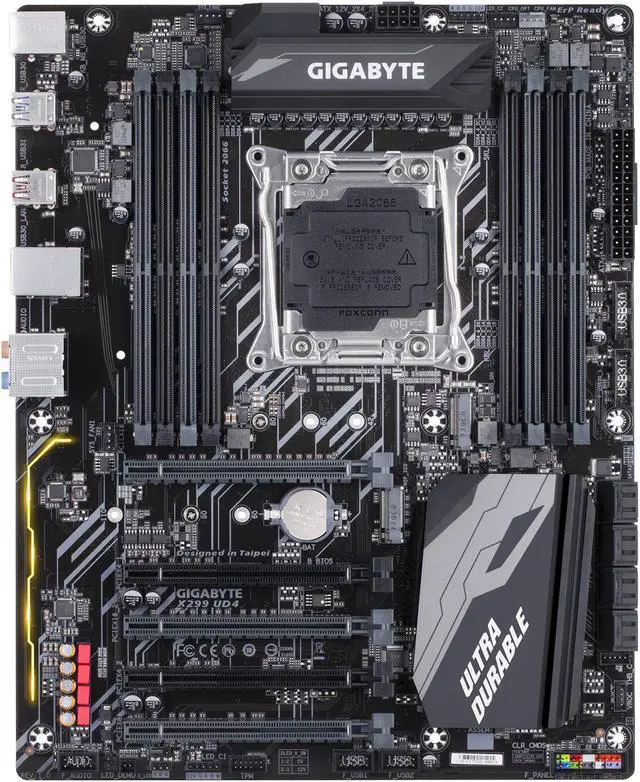 Main image of GIGABYTE X299 UD4 (rev. 1.0) LGA 2066 Intel X299 USB 3.1 ATX Intel Motherboard