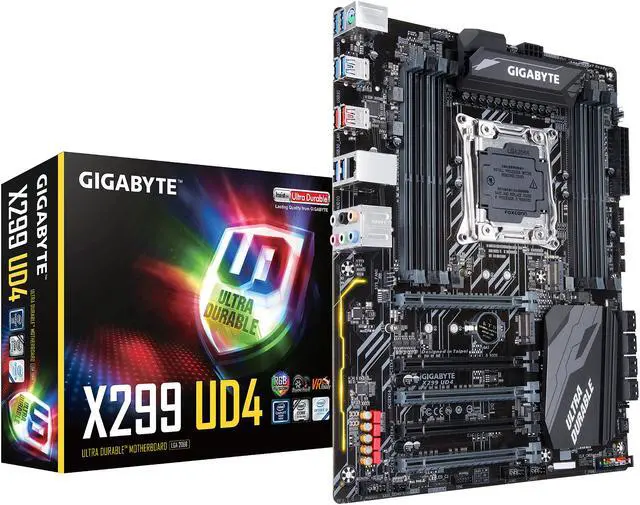 Alt view image 6 of 6 - GIGABYTE X299 UD4 (rev. 1.0) LGA 2066 Intel X299 USB 3.1 ATX Intel Motherboard