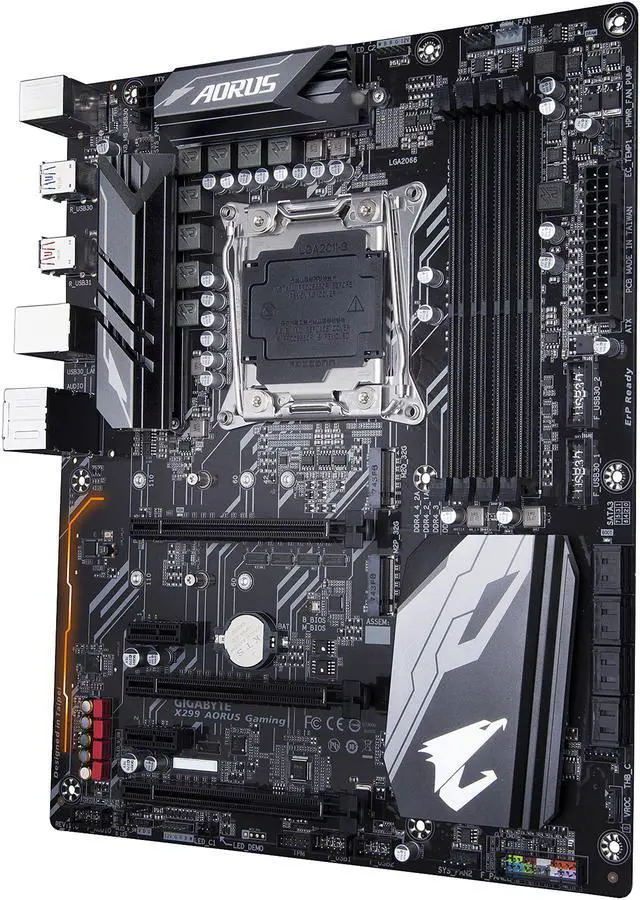 Main image of GIGABYTE X299 AORUS Gaming (rev. 1.0) LGA 2066 Intel X299 USB 3.1 ATX Intel Motherboard