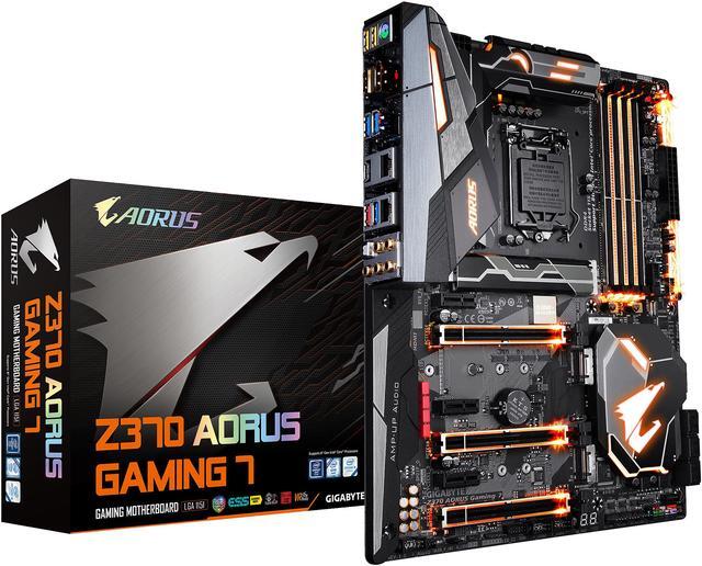 Alt view image 6 of 6 - GIGABYTE Z370 AORUS Gaming 7 (rev. 1.0) LGA 1151 (300 Series) Intel Z370 HDMI USB 3.1 ATX Intel Motherboard