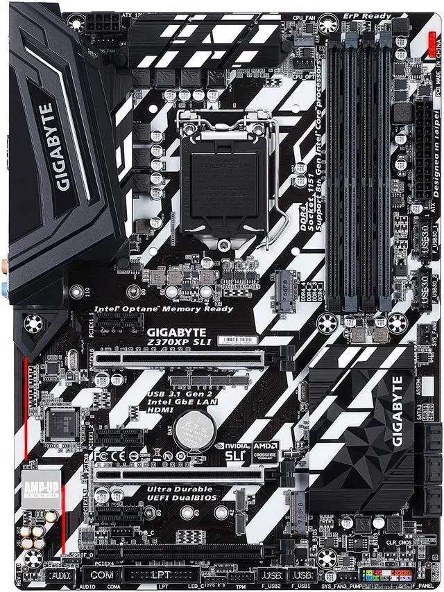 Alt view image 2 of 5 - GIGABYTE Z370XP SLI (rev. 1.0) LGA 1151 (300 Series) Intel Z370 HDMI USB 3.1 ATX Intel Motherboard