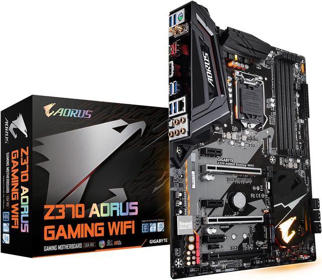 Alt view image 8 of 9 - GIGABYTE Z370 AORUS GAMING WIFI (rev. 1.0) LGA 1151 (300 Series) Intel Z370 HDMI USB 3.1 ATX Intel Motherboard