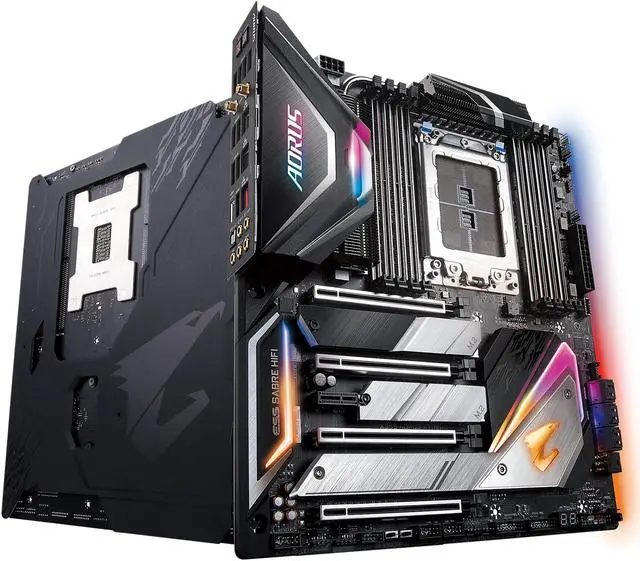 Alt view image 5 of 8 - GIGABYTE X399 AORUS XTREME sTR4 AMD X399 USB 3.1 Extended ATX AMD Motherboard