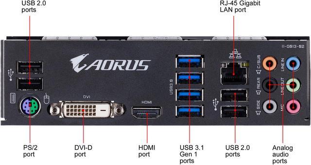 Alt view image 7 of 10 - GIGABYTE B450 AORUS ELITE AM4 AMD B450 ATX AMD Motherboard