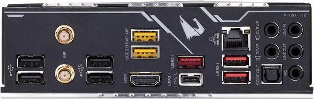 Alt view image 6 of 10 - GIGABYTE Z390 AORUS ULTRA LGA 1151 (300 Series) Intel Z390 ATX Intel Motherboard