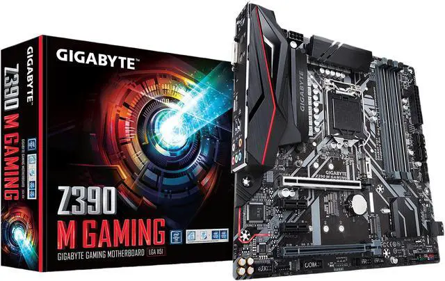 Alt view image 8 of 10 - GIGABYTE Z390 M GAMING LGA 1151 (300 Series) Intel Z390 HDMI USB 3.1 Micro ATX Intel Motherboard