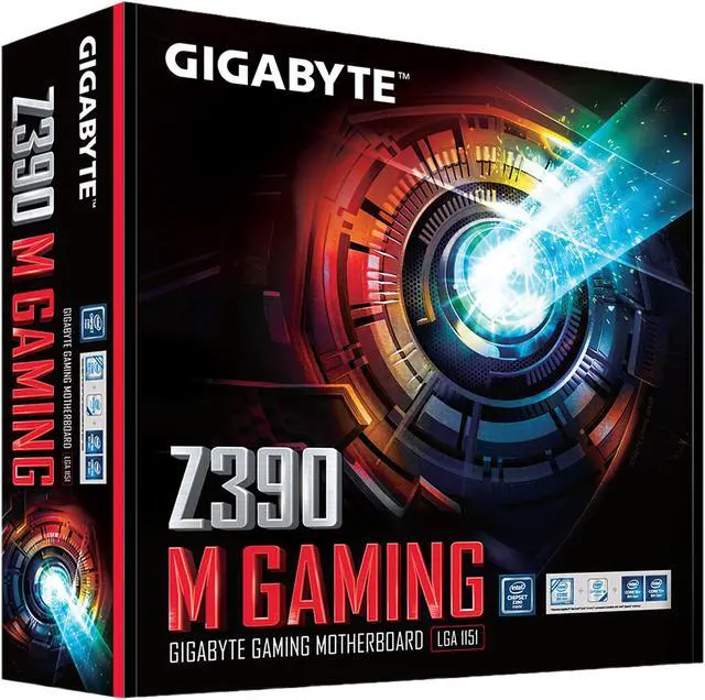 Alt view image 10 of 10 - GIGABYTE Z390 M GAMING LGA 1151 (300 Series) Intel Z390 HDMI USB 3.1 Micro ATX Intel Motherboard