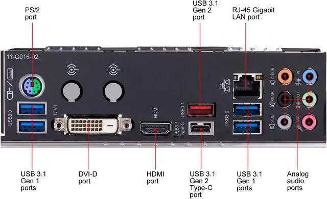 Alt view image 7 of 10 - GIGABYTE Z390 M GAMING LGA 1151 (300 Series) Intel Z390 HDMI USB 3.1 Micro ATX Intel Motherboard
