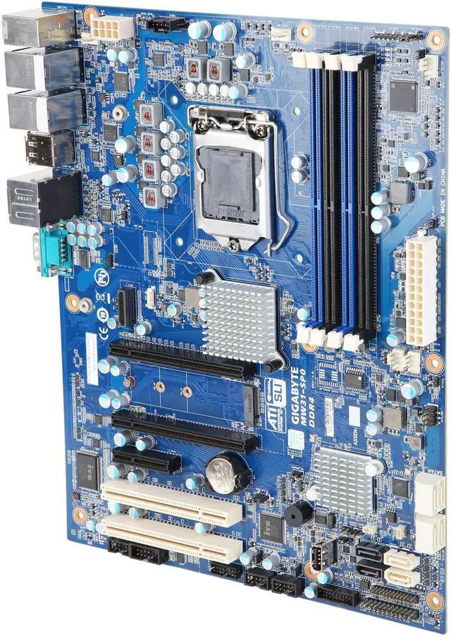 Alt view image 2 of 6 - GIGABYTE MW31-SP0 ATX Server Motherboard LGA 1151 Intel C236