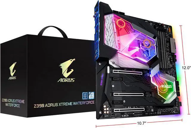 Alt view image 6 of 6 - GIGABYTE Z390 AORUS XTREME WATERFORCE LGA 1151 (300 Series) Intel Z390 HDMI USB 3.1 Extended ATX Intel Motherboard
