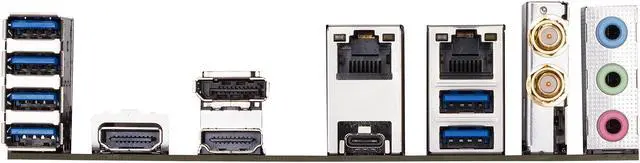 Alt view image 5 of 6 - GIGABYTE Z370N WIFI LGA 1151 (300 Series) Intel Z370 HDMI USB 3.1 Mini ITX Intel Motherboard
