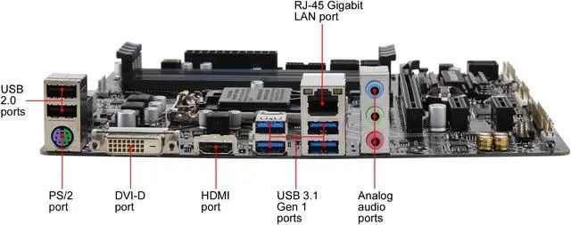 Alt view image 5 of 6 - GIGABYTE Z370M DS3H LGA 1151 (300 Series) Intel Z370 HDMI USB 3.1 Micro ATX Intel Motherboard