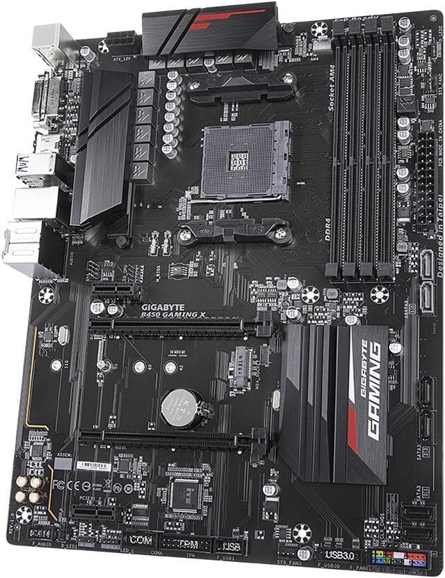 Alt view image 2 of 7 - GIGABYTE B450 Gaming X AM4 AMD B450 ATX AMD Motherboard