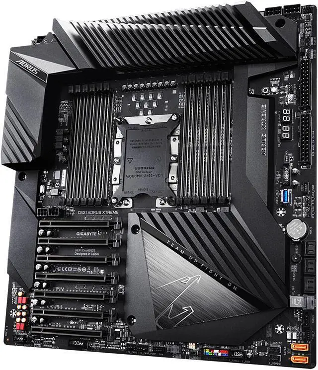 Alt view image 2 of 10 - GIGABYTE C621 AORUS XTREME LGA 3647 Intel C621 Extended ATX Intel Motherboard